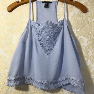 lace crop top - New without tag